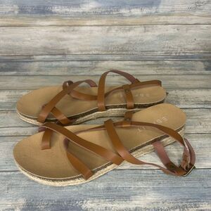 Esprit  Espadrilles Sandals Womens 9.5‎ Judy Brown Shoes
